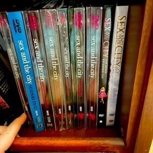 Full Sex and the City series plus both movies.